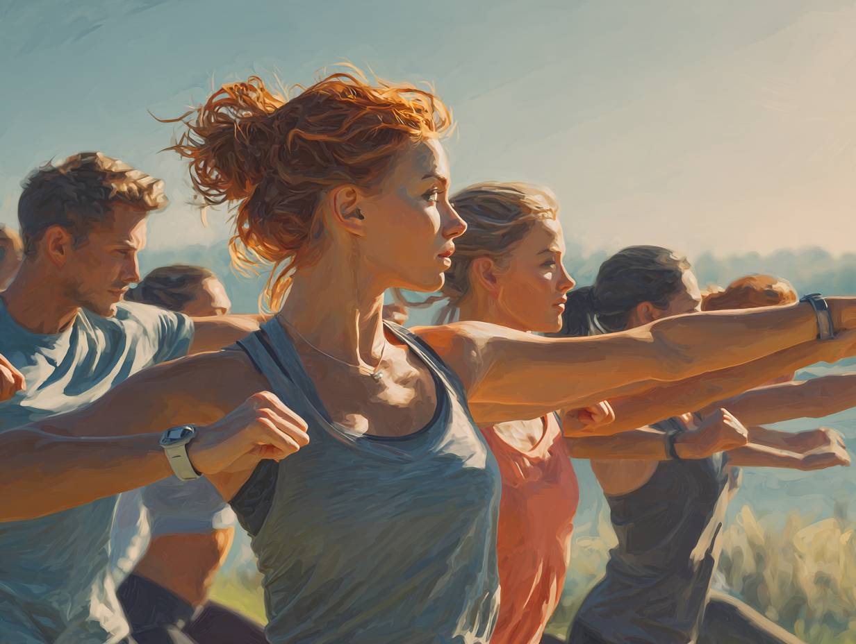 Antrenament de grup energic